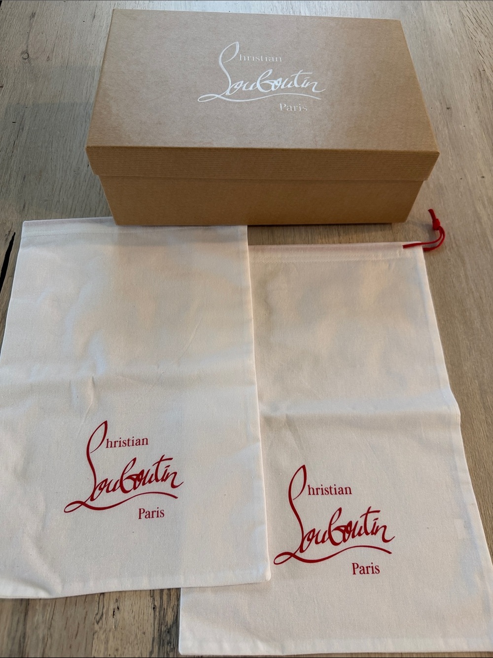 Christian Louboutin Box and Dust Bag